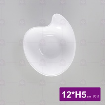 【LihTay】127變形(瓢型)碗-乳白 12x5cm(12入/盒)