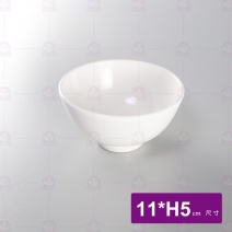 【HS】3062  南京碗大-乳白 11xH5cm
