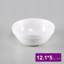 【LihTay】104-1沙拉碗-乳白 12.1x5cm(24入/盒)