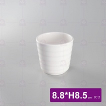 【LihTay】115直杯-乳白 8.8xH8.5cm