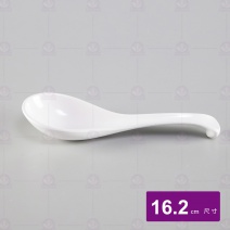 【LihTay】110中湯匙-乳白16.2cm