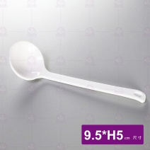【LihTay】117拉麵匙-乳白 21x6.5x5.2cm