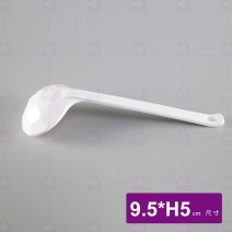【LihTay】117拉麵匙-乳白 21x6.5x5.2cm