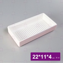 【HS】JQ1001陶面晶巧收納盒水漾粉22x11x4cm(6入/盒)