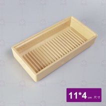 【HS】JQ1000 陶面晶巧收納盒南瓜色 11x4cm(12入/盒)