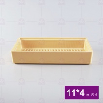 【HS】JQ1000 陶面晶巧收納盒南瓜色 11x4cm(12入/盒)