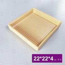 【HS】JQ1003陶面晶巧收納盒南瓜色 22x22x4cm(12入/盒