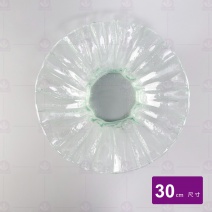 FL-0695 窯燒玻璃圓型深缽-綻放 30cm