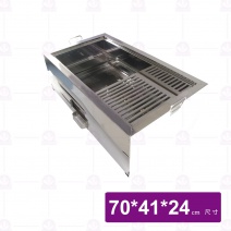 厚烤肉爐 1x2尺  B0080 70x41x24cm