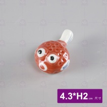 筷架-海豚 AK-C-184 4.3xH2cm