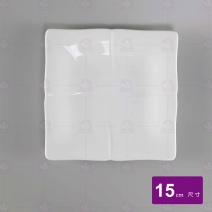 【全國磁器】方盤 6吋 15cm