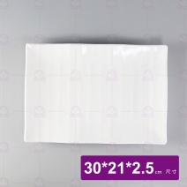 【HS】8027四角長方波盤12吋-白