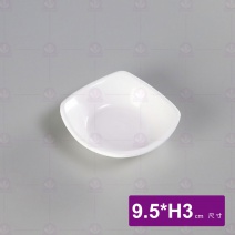 【LihTay】102-2豆油匙-乳白  9.5x3cm(48入/盒)