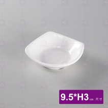 【LihTay】102-2豆油匙-乳白  9.5x3cm(48入/盒)