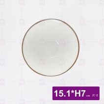 紅點6吋茶漬碗 15.1x7cm
