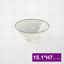 紅點6吋茶漬碗 15.1x7cm