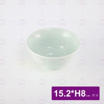 青瓷 6吋日式碗 BK608-1 15.2x8cm