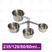 不鏽鋼 4入計量杯 P6330