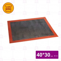 【三能】SN0478矽膠奈米透氣烤墊 40x30cm