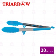 【三箭牌】立式梅花夾矽膠耐熱12吋(藍) 30cm