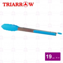 【三箭牌】梅花夾矽膠耐熱7吋(藍) 19cm