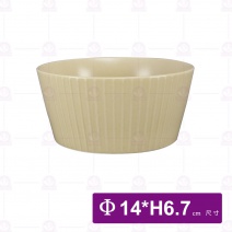 麥田飯碗5.5吋-無光淺灰 MT-02-5.5-S2