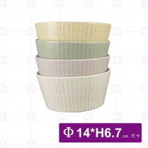 麥田飯碗5.5吋-無光淺灰 MT-02-5.5-S2