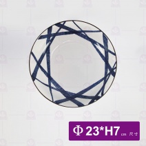 日和風 9吋浮雕碗缽 NZ-009