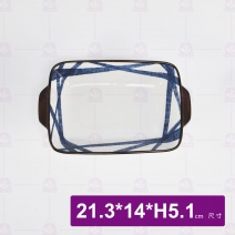 日和風 9吋長方烤盤 NZ-011