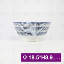 千絲萬縷-碗公 7.25吋 Φ18.5xH8.9cm