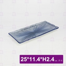 千絲萬縷-波浪長方盤 10吋 25x11.4xH2.4