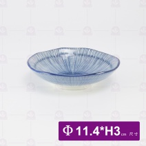 千絲萬縷-荷口碟 4.5吋 Φ11.4xH3cm