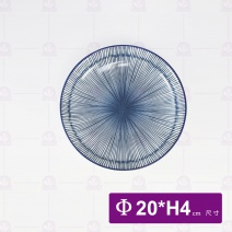 千絲萬縷-飯盤 8吋 Φ20xH4cm