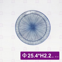 千絲萬縷-淺式盤 10吋 Φ25.4xH2.2cm