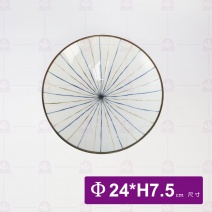 藍線紋拉麵碗 9.5吋 Φ24xH7.5cm