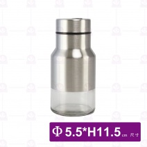 佐甜多孔旋轉調味罐2入組-黑 130ml