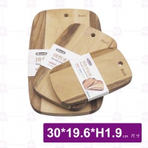 【雅柏】拚色木砧板 (中)