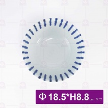 7吋麵碗-濃十草