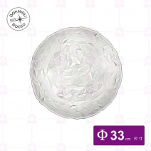 【Bormioli Rocco】鑽石玻璃圓盤-33cm