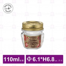 【Bormioli Rocco】四季果醬罐-110ml(12入/盒)