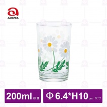 【日本ADERIA】 昭和系列直杯 雛菊-200ml