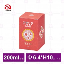 【日本ADERIA】昭和系列直杯 紅花-200ml