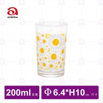 【日本ADERIA】昭和系列直杯 黃菊-200ml