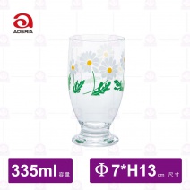 【日本ADERIA】昭和系列飲料杯 雛菊-335ml