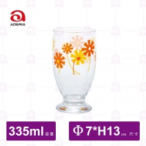 【日本ADERIA】昭和系列飲料杯 橘菊-335ml