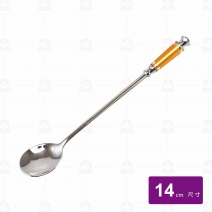 水鑽腰型咖啡匙-粉/紅/金(單入)