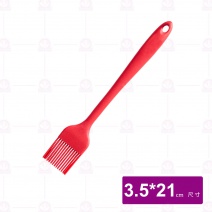 矽膠料理刷-紅 3.5x21cm