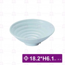 【HS】日式拉麵碗 7.2吋-青瓷 (3063)(12入/盒)