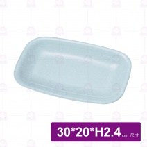 【HS】角盤 12吋-青瓷 (8084)(12入/盒)