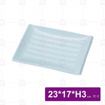 【HS】四角燒物盤 9吋 -青瓷 (8002)(12入/盒)